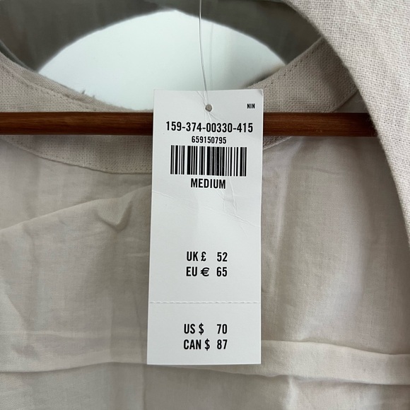 Abercrombie linen blend dress - Picture 5 of 7